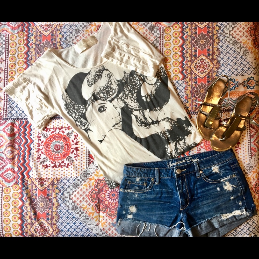 Unique Public Library Off-Shoulder Top